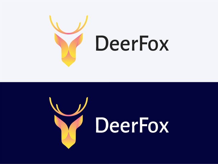 Deer Plus Fox logo