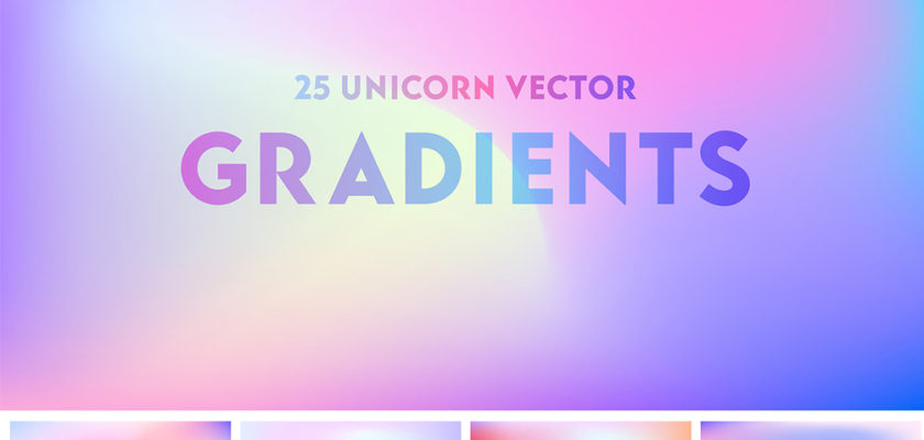 Free Multicolored Vector Gradients