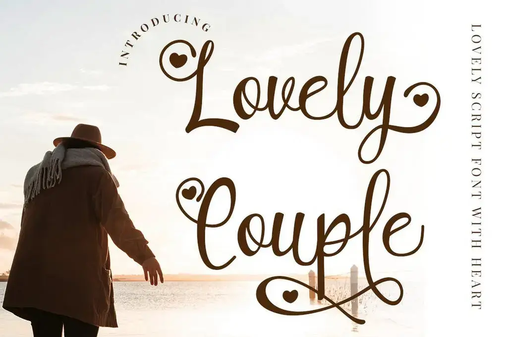 Lovely Couple - Romantic Script Font