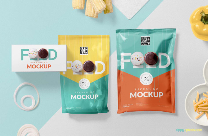 Free Food Packaging Mockup Download