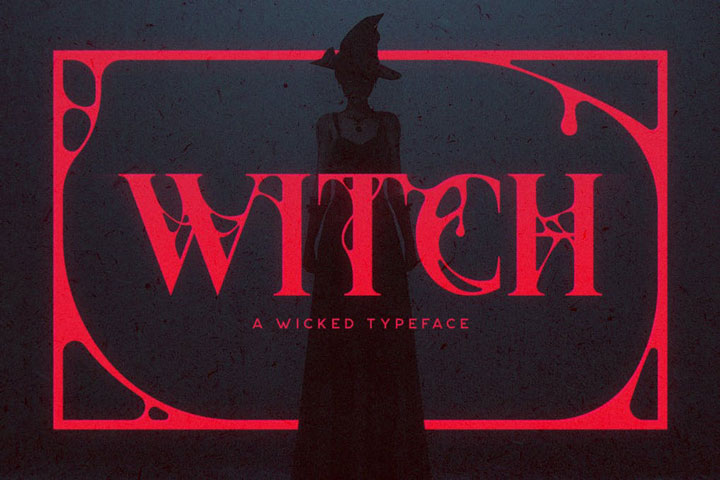 Witch - Wicked Typeface Font