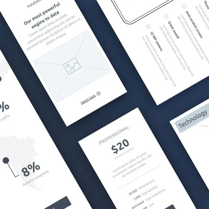 A Free Wireframe Kit From InVision
