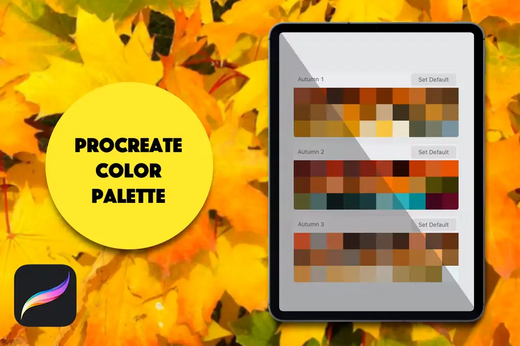 Autumn Procreate Color Palette