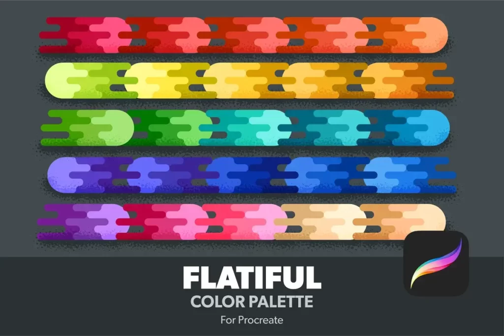 Flatiful Procreate Color Palette