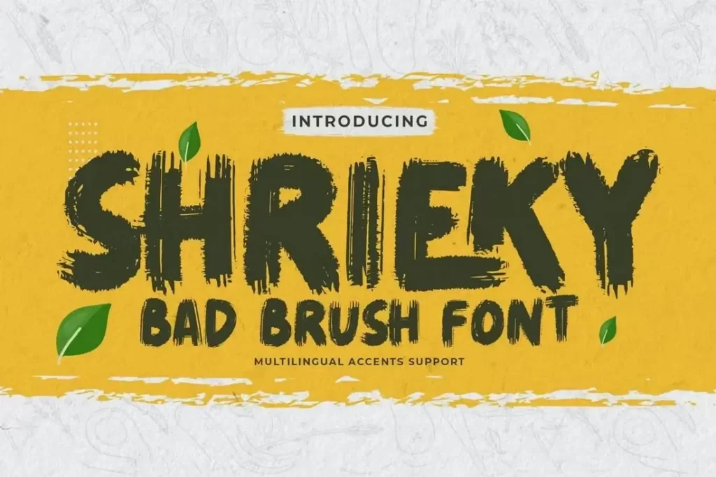 Procreate Creative Brush Font