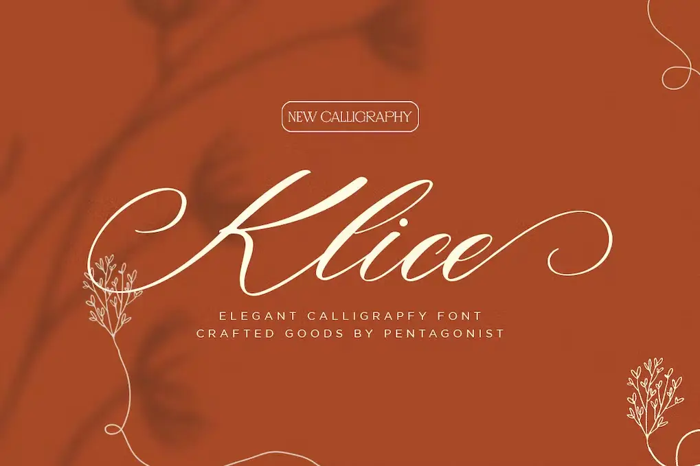 Klice - Elegant Calligraphy Font
