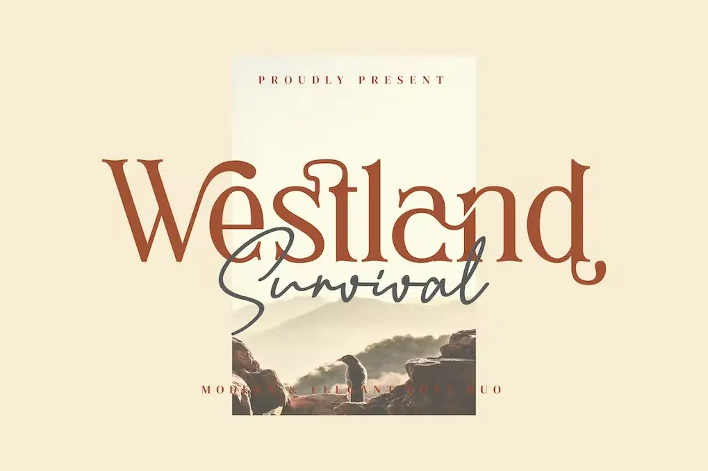 Westland Survival - Stylish Font Duo