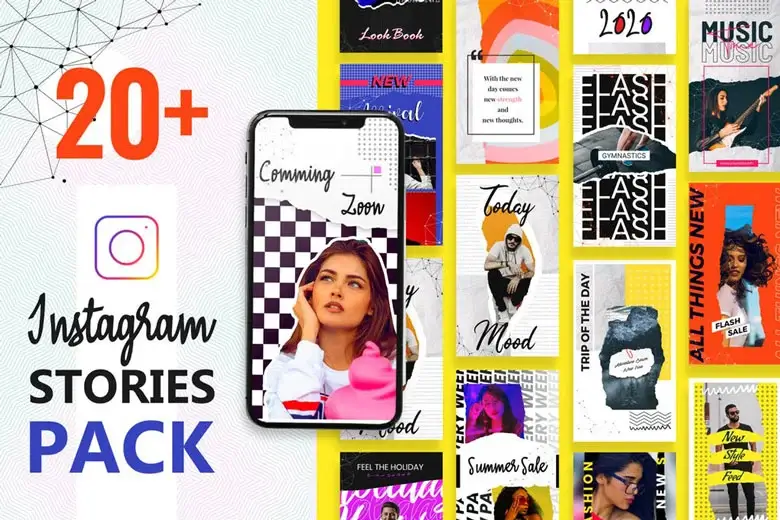 Stylish Instagram Post and Stories Templates