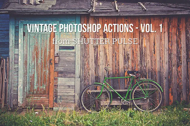 vintage Photoshop Actions Free