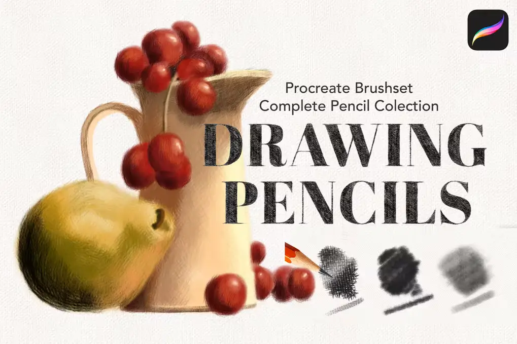 Procreate Drawing Pencils Brushset