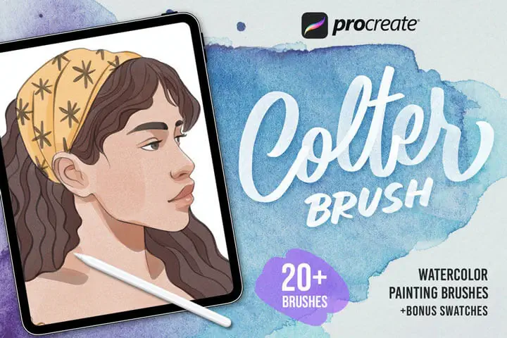 Procreate Colter Brush Watercolor
