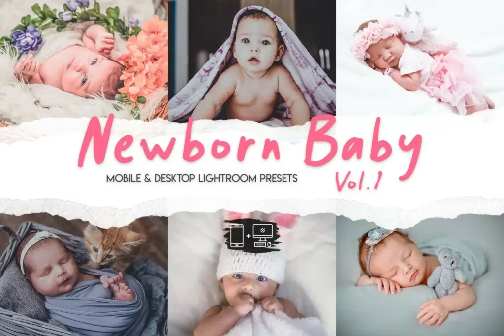 Newborn Baby Premium Lightroom Presets