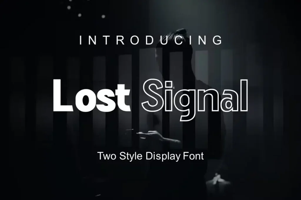 Two Style Display Font for PowerPoint
