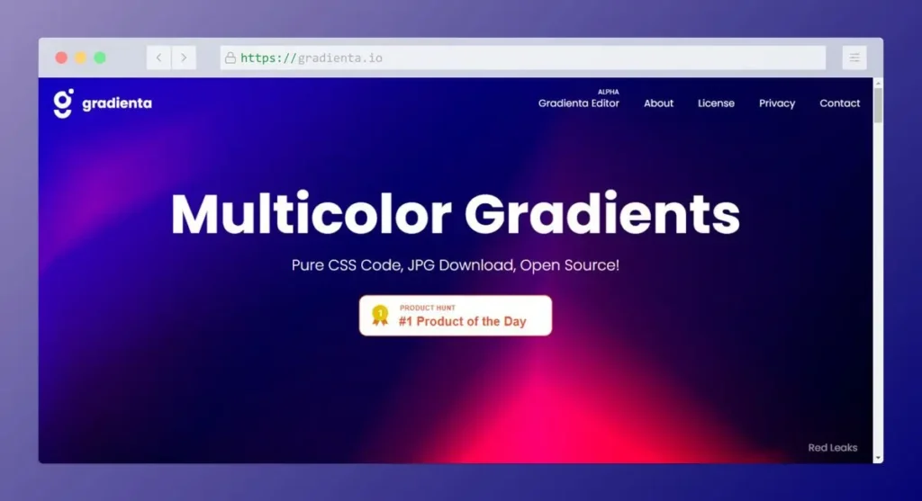Multicolor CSS Gradients Backgrounds