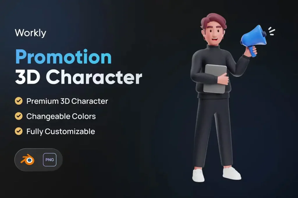 Promotion 3D Character Assets