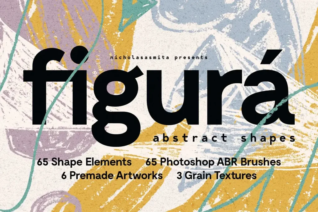 Figurá - 75 Free Abstract Shapes and Brushes