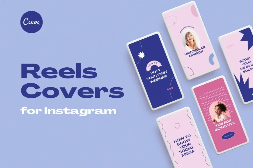 FREE Instagram Reels Covers Template for Canva