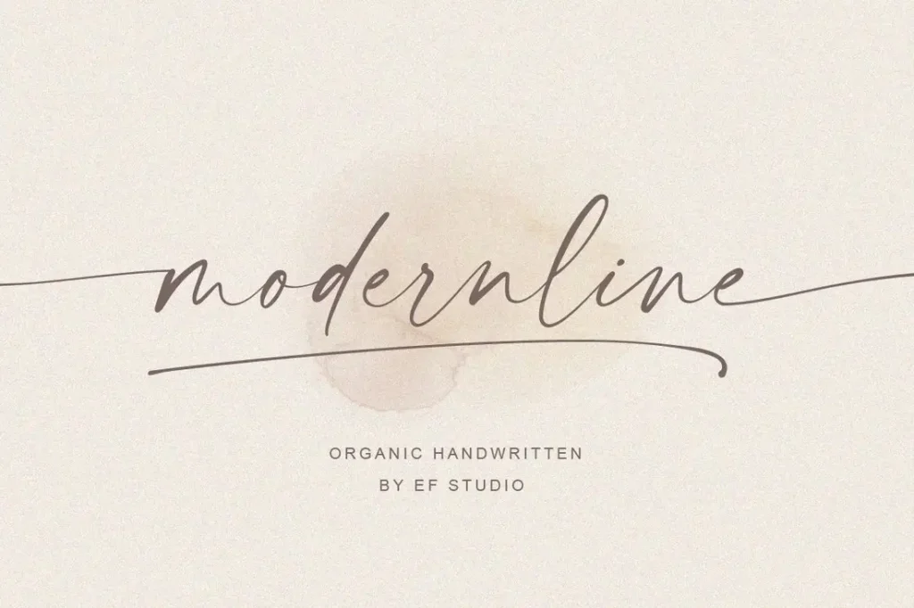 Free Organic Handwritten Swash Font