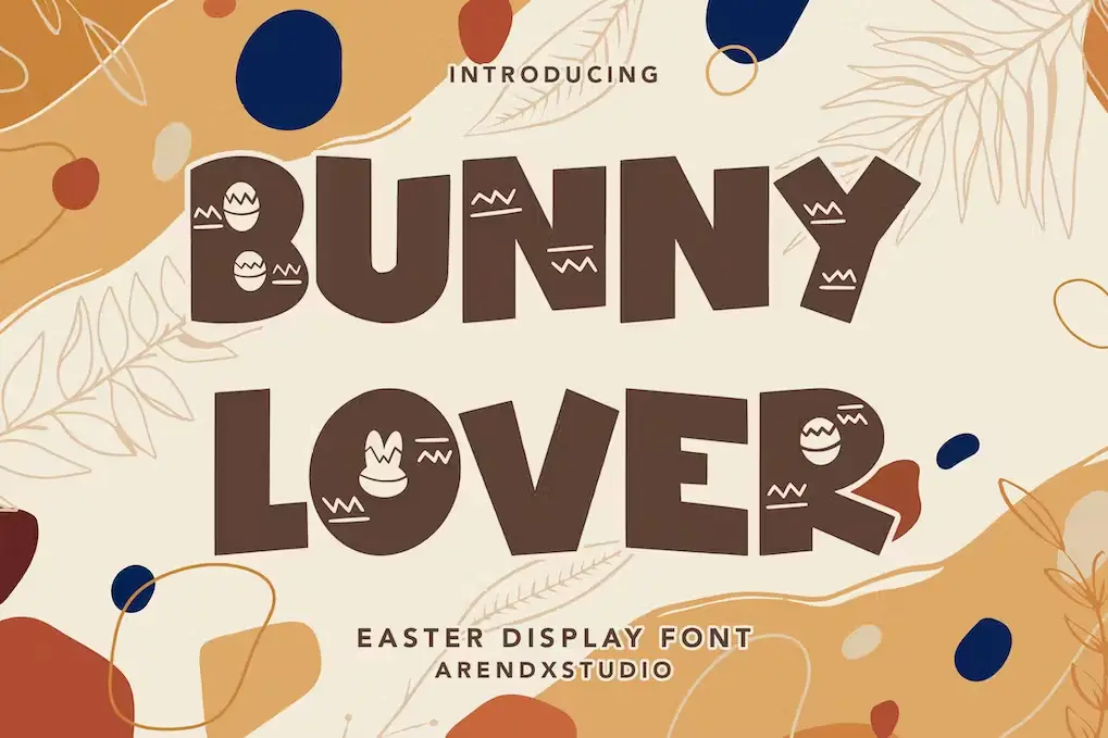 Bunny Lover Easter Display Font