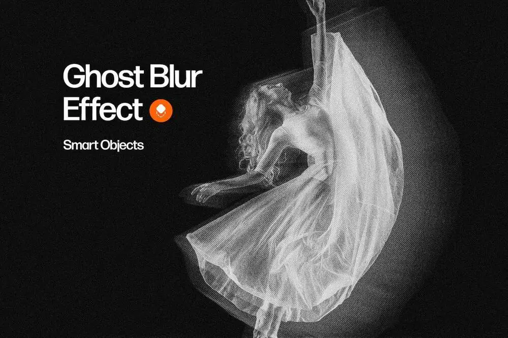 Ghost Blur Photo Effect Photoshop Action