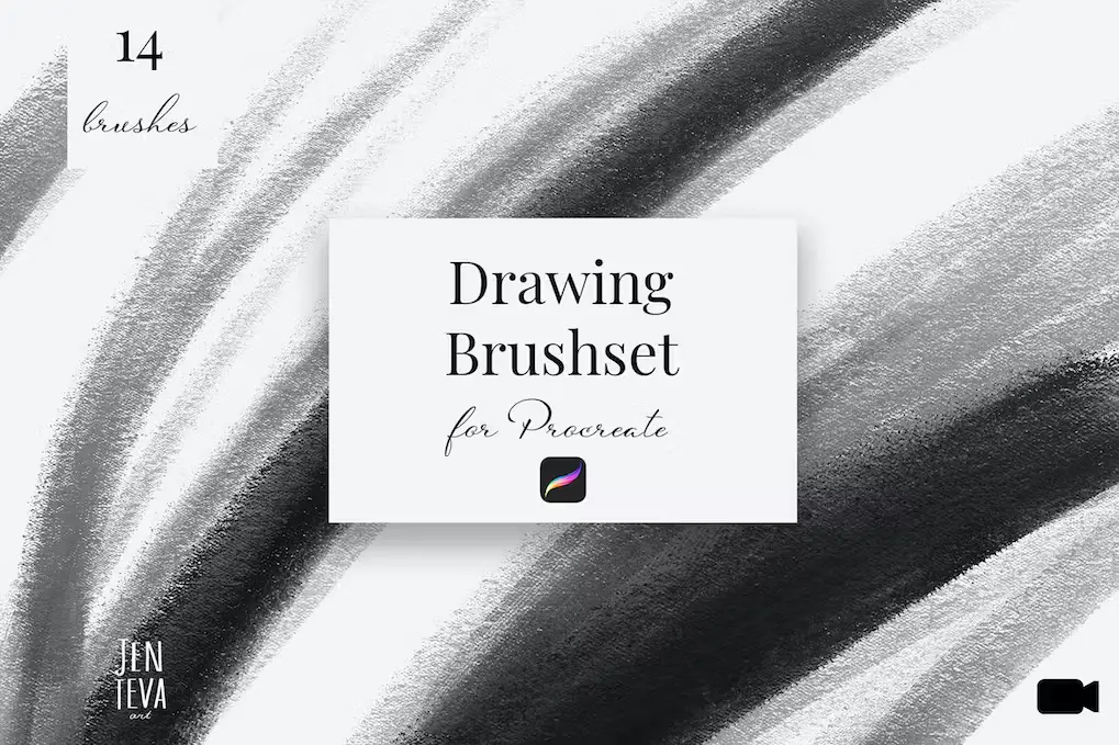 Canvas Texture Procreate Brushes