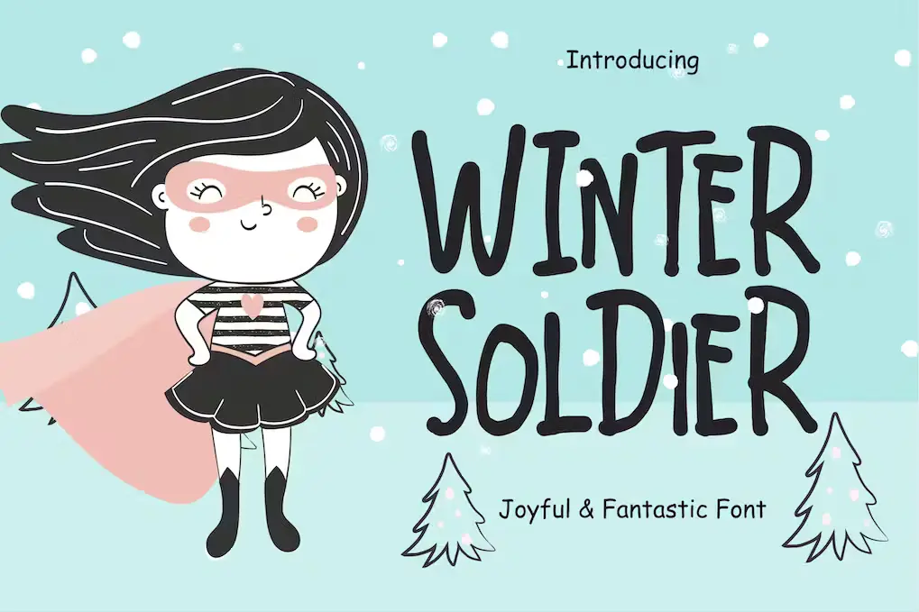 Winter Soldier Fantastic Joyful Font