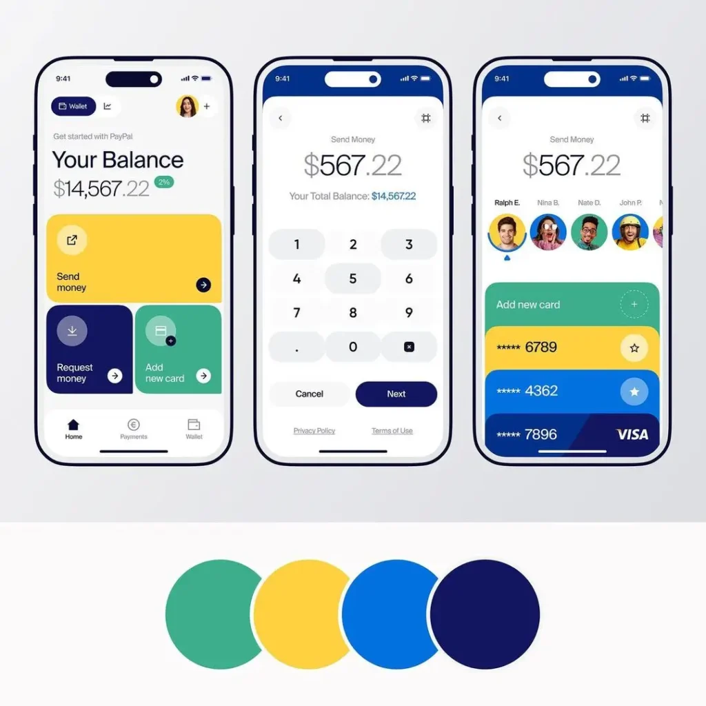 Payment App Color Palette